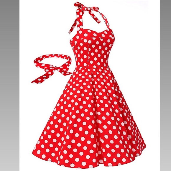 Vintage Halter Dress - Picture 3 of 4